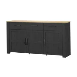Sideboard Toneo in Weiß, 166 cm Breite - Elegantes Sideboard Toneo in strahlendem Weiß. Mit durchdachten Maßen (B: 166 cm, H: 87 cm, T: 42 cm) bietet es stilvollen Stauraum für Ihr Zuhause. Hochwertige Materialien garantieren Langlebigkeit.