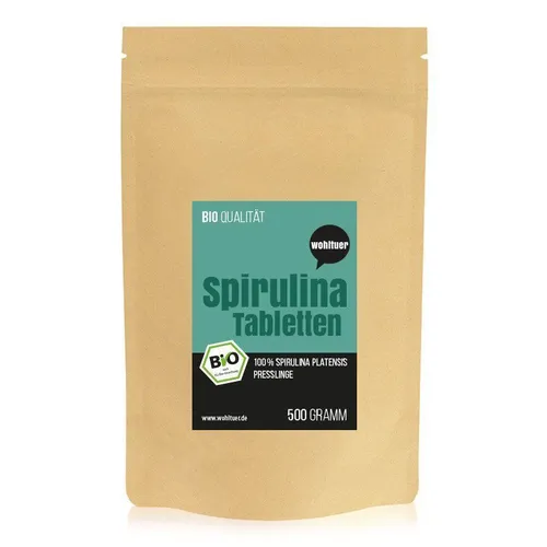 Wohltuer Bio-Spirulina 500g Presslinge A Qualität