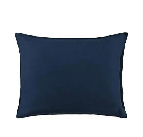 Essenza Mako-Satin Kissenbezug Minte 40x80 cm in blau von Essenza