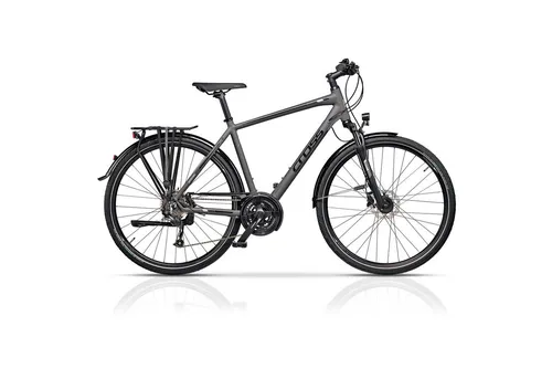 Airtracks 28 Zoll Herren Trekking Fahrrad TRAVEL Gent - Fahrrad mit 24-Gang Shimano Altus Schaltung, robustem Aluminiumrahmen und Continental Speed Ride Reifen für optimalen Bodenkontakt. Ideal für sichere Trekkingtouren!