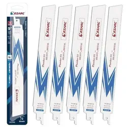 EZARC Säbelsägeblätter Bimetall 5tlg 225mm 14TPI 18TPI