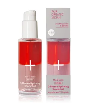 i+m Naturkosmetik 2-Phasen Hydrating Konzentrat Gesichtsserum 30 ml - Gesichtsserum mit innovativer 2-Phasen-Formel, kombiniert hochdosiertes Feuchtigkeitsserum und pflegendes Regenerationsöl für erfrischte, glatte Haut.
