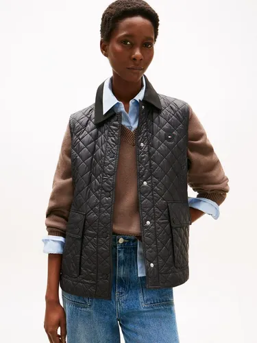 Tommy Hilfiger Steppweste PADDED NYLON SLIM QUILTED VEST