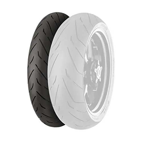 Continental 120/70 ZR17 (58W) ContiRoad M/C Front Motorradreifen - Motorradreifen für optimale Haftung und Sicherheit bei allen Wetterbedingungen, ideal für sportliche Fahrten.