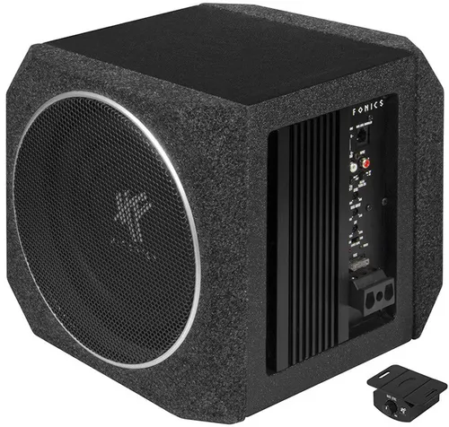 ZX-82A Aktiv-Subwoofer - Car-HiFi-Lautsprecher mit 200 W RMS und Bass Boost für kraftvollen Sound, ideal für ein beeindruckendes Klangerlebnis im Auto.