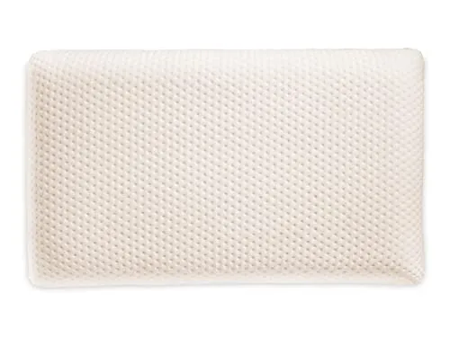 sleepling kleines Reisekissen, Orthopädisches Kissen Nackenstützkissen für die Reise & Unterwegs, Visco Nackenkissen, viscoelastisches Kopfkissen, Memory Effekt, Made in EU, Ökotex, 25x42x7 cm