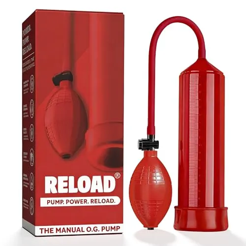 Reload The O.G. Penispumpe für Erektionen, manuelle Vakuumpumpe
