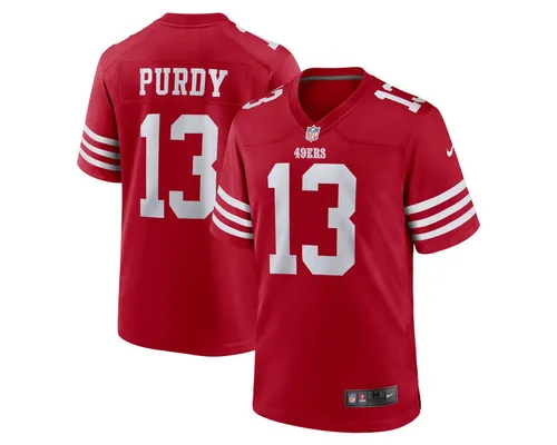 NIKE Trikot San Francisco 49ers Home Game Purdy 13 - NFL Jersey für Herren in Größe S, aus 100% Polyester, ideal für Public Viewing oder als stylisches Streetwear-Statement – erlebe American Football hautnah!
