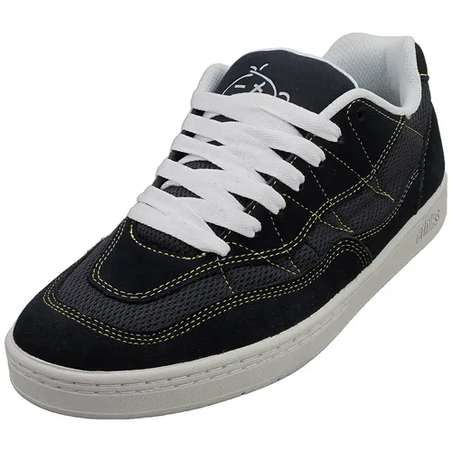 Etnies Herren Skate Sneaker SNAKE - Navy Weiß, 43 EU - Sneaker für Herren mit stylischem Wildleder- und Textil-Obermaterial, ideal für Skaten und Freizeit. Bequeme Gummisohle für optimalen Halt.