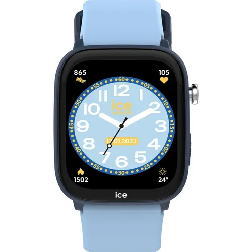 Ice-Watch Smart Junior 3.0 024548 - Find My Smartwatch für Kinder - Smartwatch für Kinder mit Find My-Funktion, ideal für Sicherheit und Spaß. Bietet Herzfrequenzmessung, Schrittzähler und mehr. Wasserdicht (IP68) und komfortables Silikonarmband.