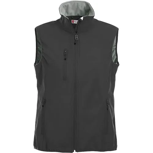 CliQue Damen Outdoor Weste - Softshell Vest Gilet in Schwarz, Größe 38 EU - Funktionsjacken mit elastischem Band für optimalen Komfort in Bewegung. Stilvolle Thermoweste in vielen Farben, perfekt für Ihre täglichen Abenteuer.