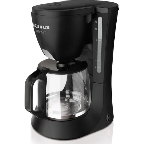 Taurus Verona 12 Halbautomatisch Filterkaffeemaschine - Kaffeemaschine für aromatischen Filterkaffee, ideal für Kaffeeliebhaber und perfekt für den täglichen Genuss.
