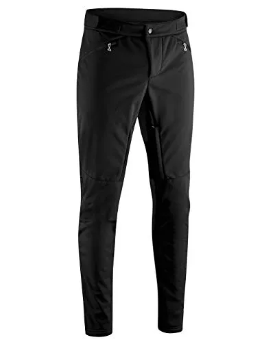 Gonso Herren Skarn M Pants Men - Bequeme Mountainbikehose in Schwarz - Hosen mit verstärktem Gesäßeinsatz, atmungsaktiv und strapazierfähig für optimalen Komfort beim Radfahren. Ideal für Herren, die gerne mountainbiken.