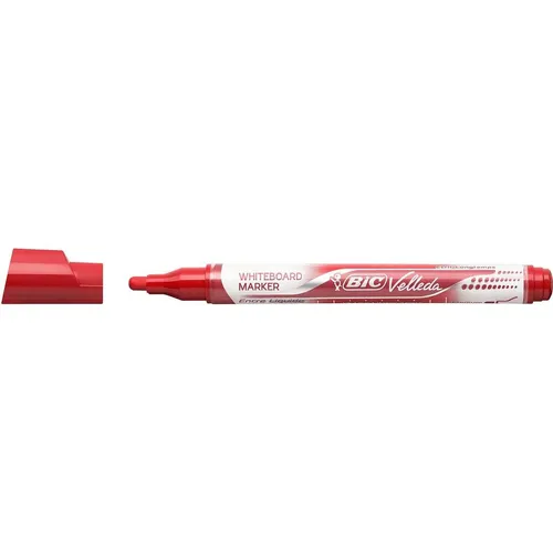Bic Whiteboard-Marker Velleda Rundspitze 2,2 mm Rot (12 x) (902089)