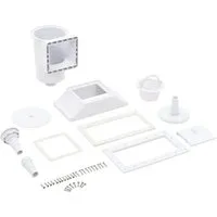 vidaXL 11-tlg. Breitmaul-Pool-Skimmer - 34,3 x 25 x 30,5 cm, UV- und witterungsbeständig für effiziente Schmutzabsaugung