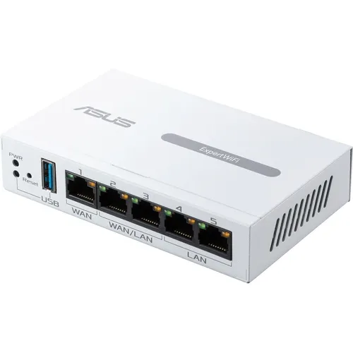 ASUS ExpertWiFi EBG15 Gigabit VPN Router - 5 Ports, Multi-WAN, Lastausgleich und AiProtection Pro für maximale Sicherheit und einfache Verwaltung