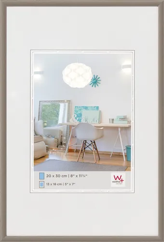 Kunststoffrahmen New Lifestyle 10x13 cm stahl