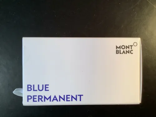 Produktbild Montblanc Tintenfass 60ml Blue Permanent