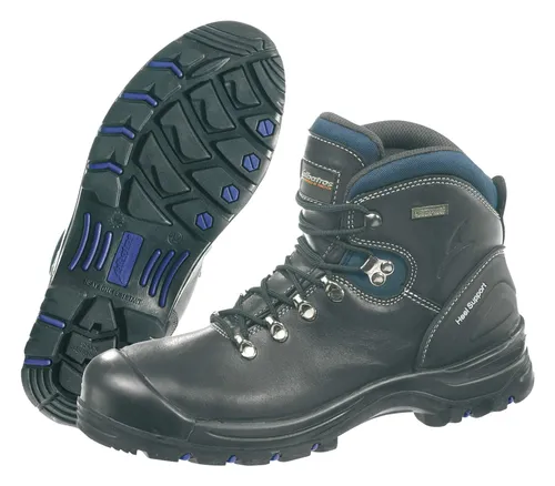 Albatros Sicherheitsschnürstiefel 631750 S3 Größe 42 - Stiefel mit Stahlkappe und rutschfester Sohle, ideal für den Einsatz in anspruchsvollen Arbeitsumgebungen.