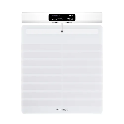Withings Body Scan 2 smarte Körperwaage weiß