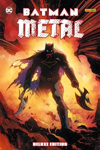 Batman Metal - Komplettausgabe (Deluxe Edition) - Tauche ein in die faszinierende Welt von Batman mit dieser Deluxe Edition. Erlebe packende Geschichten und beeindruckende Illustrationen in hochwertiger Verarbeitung.