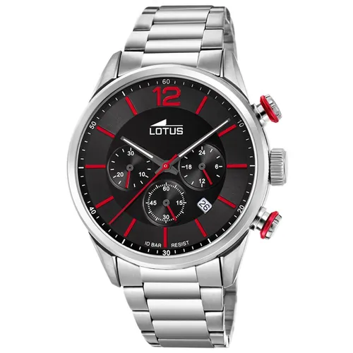 Lotus Herrenuhr Armbanduhr Edelstahlband 18688/6