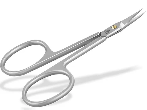 Extra feine Nagelhautschere Hautschere Nagelschere Qualitätsstahl 9 cm Gebogen
