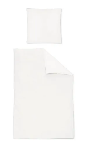 Xxxl Bettwäsche, Weiß, 155x220 cm aus feinstem Baumwollsatin - Hochwertige Satin-Bettwäsche in Übergröße (155x220 cm), pflegeleicht und hautfreundlich, ideal für erholsame Nächte. Oeko-Tex® zertifiziert und für Hausstauballergiker geeignet.