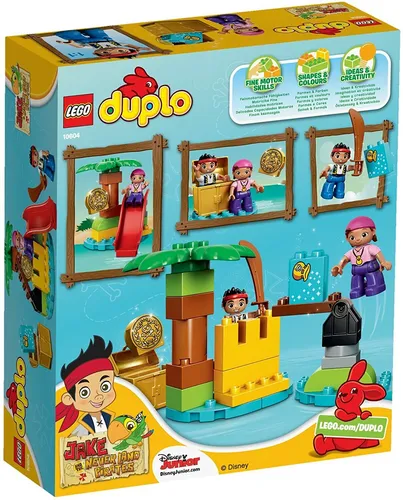 Produktbild Lego Duplo Disney Jake und die Nimmerland Piraten Schatzinsel 10604 NEU OVP