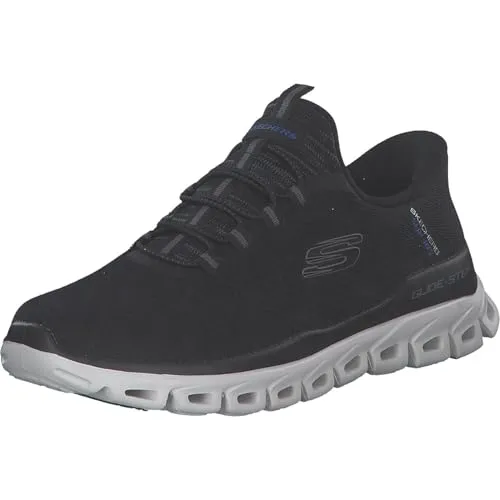 Skechers Glide-Step-NOXUS SCHWARZ - 48,5 - Slipper & Mokassins für Herren, ideal für Alltag und Freizeit mit angenehmem Tragekomfort und hochwertiger Verarbeitung, perfekt kombinierbar zu vielen Outfits.
