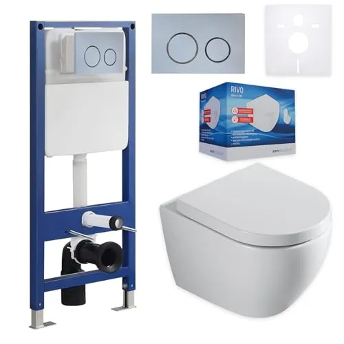 Toiletten & Bidets Grau von sanicomfort