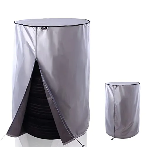 Auto Reifenabdeckung 4，Reifentasche，Reifenhülle，Hülle Autoreifen，Reifensäcke，Reifenschutzhülle，Reifenstapel Abdeckung