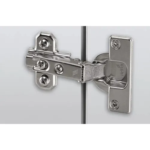 Hettich 2 Stück Scharniere Innenanschlag 95° mit Feder - Schrank- und Möbelscharniere, hochwertige Innenanschlag Scharniere mit Feder für einfache Montage und präzise Anpassung der Türhöhe.