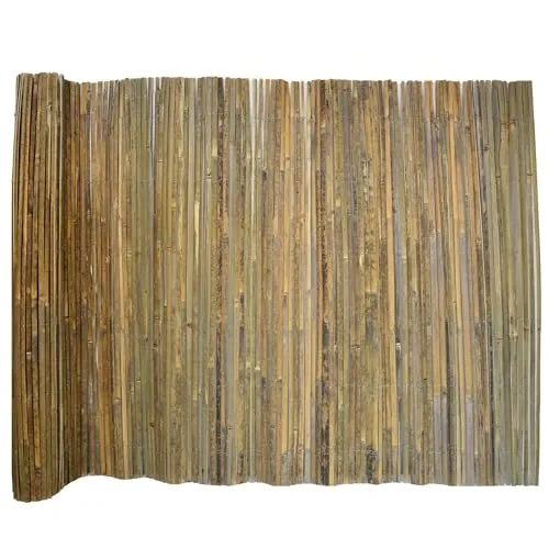 UNUS Sichtschutz Bambus flach 160x600