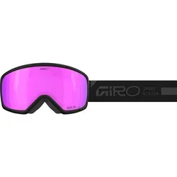 GIRO MILLIE Schneebrille 2026 - Rails Black/Vivid Pink - Snowboardbrille mit VIVID-Scheibe von ZEISS für kontrastreiche Sicht, EXV-Technologie für maximales Sichtfeld und antibeschlagbeschichtete Doppelscheibe. Perfekt kombinierbar mit Giro-Helmen.