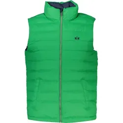 LA MARTINA Herren AUSSENTASCHEN Weste Grün XL - Die La Martina Sport Weste Essential in Grün vereint Stil und Funktionalität. Mit 100 g Isolierung und praktischen Taschen ist sie ideal für kühle Tage und bietet ausreichend Stauraum für den Alltag.