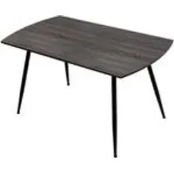 Ausziehbarer Esstisch Sabina 140-180 cm für 6-10 Personen - Moderner Esstisch im nordischen Design mit stabilen Metallfüßen. Einfach ausziehbar und ideal für kleine Räume - perfekt für gemütliche Abende und festliche Anlässe!