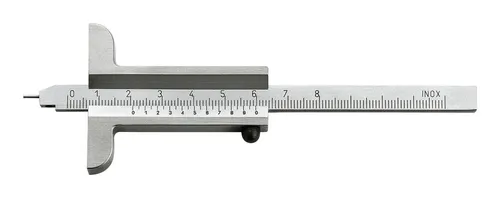 Tiefenmessschieber mit Messstift 200mm 1/50 von Fortis