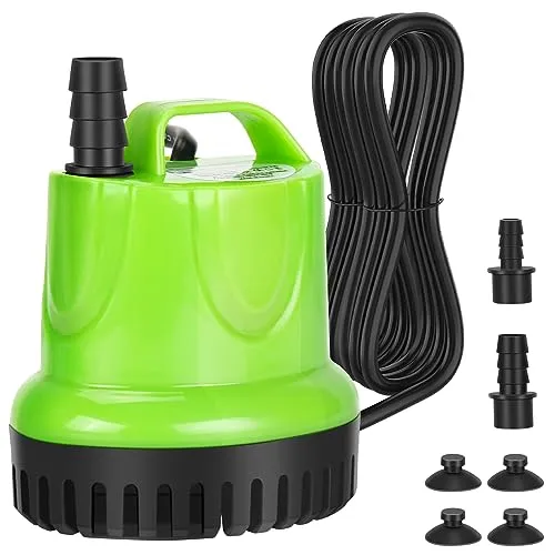 25W Tauchwasserpumpe 1200L/H mit Trockenbrennschutz
