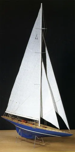 Amati Endeavour Americas Cup 1934 Yacht 1/35 Holz Baukasten von Krick