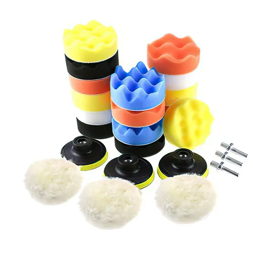 Zoll Polierset 25-tlg., Schwammpads + Aufsatz 3