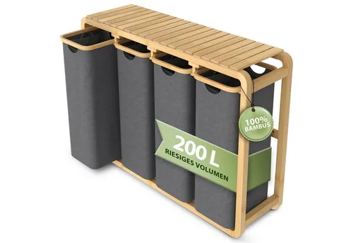 Wäschekörbe Grau von AMBIAVO