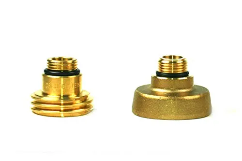 DREHMEISTER LPG Adapter Set W21.8x1/14 (Acme, Dish)