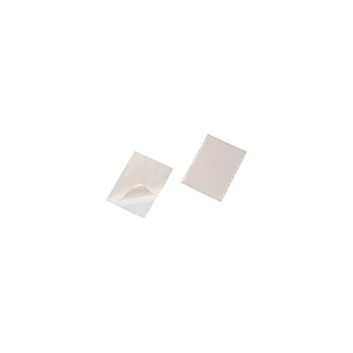 Durable Selbstklebetasche Pocketfix, für Dokumente A5, 25 Stück, transparent, 829419