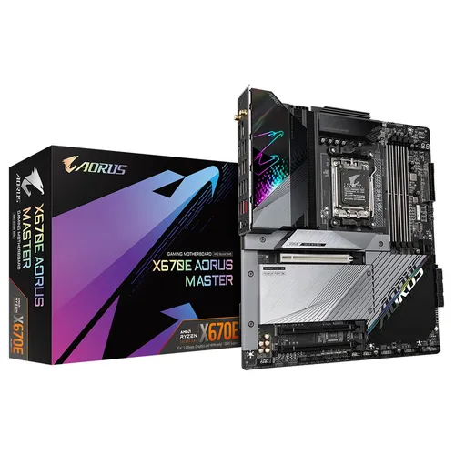 GIGABYTE X670E AORUS MASTER EATX Mainboard AM5