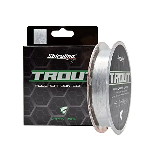 Angelschnur Fluorocarbon Coating Trout MT 150-500-1000 Durchm. 0,12 bis 0,25. Spezieller Forellenwettbewerb.