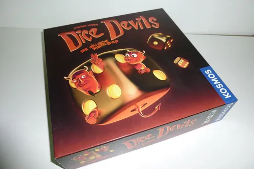 DICE DEVILS - Der höllische Würfelspaß - Gesellschaftsspiel für 3+ Spieler ab 8 Jahren, bietet spannenden Würfel-Spaß in einer fantastischen Welt, ideal für Familien und Spieleabende.