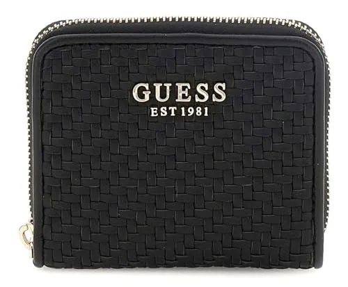 GUESS Geldbörse Phaedra SLG Zip Around Wallet Black schwarz