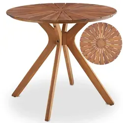 tectake Gartentisch (1-St) in braun von tectake