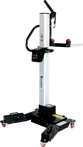 Kunzer WK RMH65 Elektrische Reifenmontagehilfe - Reifenmontagemaschinen - Akkubetriebene Montagehilfe für schwere Rad-Reifenkombinationen bis 65 kg, ideal für SUVs und Geländewagen mit hoher Hubgenauigkeit.